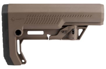 Image of Mission First Tactical Battlelink Extreme Duty Minimalist Stock, AR-15, Mil-Spec, 1.148 Diameter Receiver Extensions, Scorched Dark Earth, BMSMIL-EXD-SDE