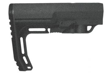 Image of Mission First Tactical Battlelink Minimalist Stock Military For Mil Spec Size 1.148 Diameter Receiver Extensions Gray