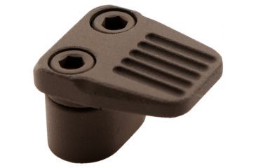 Image of Mission First Tactical E-VolV AR Enhanced Mag Release - 6061 Aluminum, Scorched Dark Earth, E2AREMR-SDE