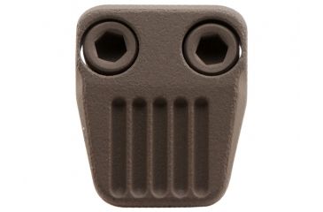 Image of Mission First Tactical E-VolV AR Enhanced Mag Release - 6061 Aluminum, Scorched Dark Earth, E2AREMR-SDE