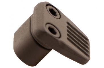 Image of Mission First Tactical E-VolV AR Enhanced Mag Release - 6061 Aluminum, Scorched Dark Earth, E2AREMR-SDE