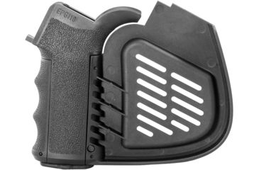 Image of Mission First Tactical Engage AR15 Featureless Grip with 3 interchangeable front straps, Black, EPGIRSC