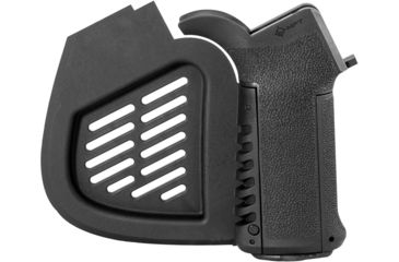 Image of Mission First Tactical Engage AR15 Featureless Grip with 3 interchangeable front straps, Black, EPGIRSC