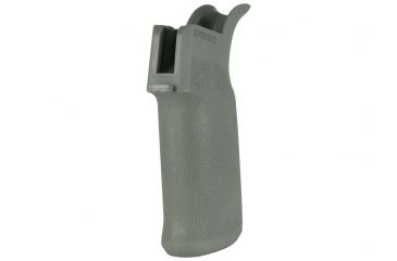 Image of Mission First Tactical Engage AR15/M16 Pistol Grip with 15 degree angle and no finger grooves, Foliage Green, EPG16V2-FG