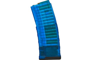 Image of Mission First Tactical EXD Rifle Magazine, AR15, 5.56x45mm, 30 Rounds, Translucent Blue, EXDPM556-T-B-30RD