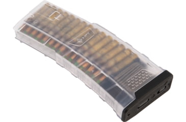 Image of Mission First Tactical EXD Rifle Magazine, AR15, 5.56x45mm, 30 Rounds, Translucent Clear, EXDPM556-T-C-30RD
