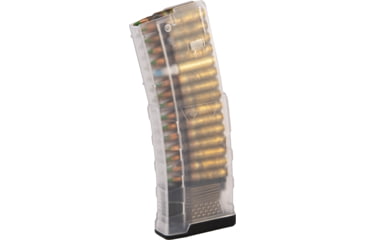 Image of Mission First Tactical EXD Rifle Magazine, AR15, 5.56x45mm, 30 Rounds, Translucent Clear, EXDPM556-T-C-30RD