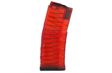 Image of Mission First Tactical EXD Rifle Magazine, AR15, 5.56x45mm, 30 Rounds, Translucent Red, EXDPM556-T-R-30RD