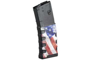 Image of Mission First Tactical Extreme Duty Rifle Magazine, AR-15, 5.56x45mm/.223 Rem/.300 AAC, 30 Round, American Flag M1, 1 Pack, Polymer, EXDPM556D-AFM1-30RD
