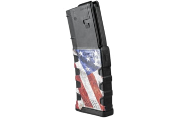 Image of Mission First Tactical Extreme Duty Rifle Magazine, AR15, 5.56x45mm/.223 Rem/.300 AAC, 30 Rounds, American Flag M1, EXDPM556D-AFM1-30RD