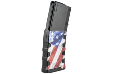 Image of Mission First Tactical Extreme Duty Rifle Magazine, AR15, 5.56x45mm/.223 Rem/.300 AAC, 30 Rounds, American Flag M1, EXDPM556D-AFM1-30RD