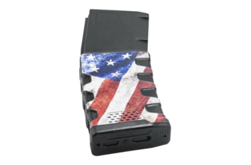 Image of Mission First Tactical Extreme Duty Rifle Magazine, AR15, 5.56x45mm/.223 Rem/.300 AAC, 30 Rounds, American Flag M1, EXDPM556D-AFM1-30RD