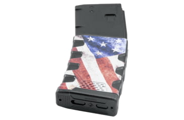 Image of Mission First Tactical Extreme Duty Rifle Magazine, AR15, 5.56x45mm/.223 Rem/.300 AAC, 30 Rounds, American Flag M1, EXDPM556D-AFM1-30RD