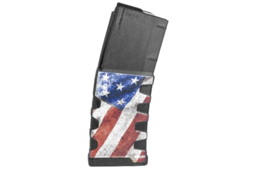 Image of Mission First Tactical Extreme Duty Rifle Magazine, AR15, 5.56x45mm/.223 Rem/.300 AAC, 30 Rounds, American Flag M1, EXDPM556D-AFM1-30RD