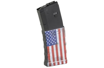 Image of Mission First Tactical Extreme Duty Rifle Magazine, AR15, 5.56x45mm/.223 Rem/.300 AAC, 30 Rounds, American Flag vintage, EXDPM556D-AMFV-30RD