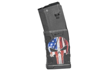 Image of Mission First Tactical Extreme Duty Rifle Magazine, AR15, 5.56x45mm/.223 Rem/.300 AAC, 30 Rounds, American Punisher, EXDPM556D-AFPS-D-30RD