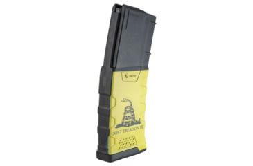 Image of Mission First Tactical Extreme Duty Rifle Magazine, AR-15, 5.56x45mm/.223 Rem/.300 AAC, 30 Round, Gadsen Flag, 1 Pack, Polymer, EXDPM556D-GF-30RD