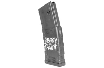 Image of Mission First Tactical Extreme Duty Rifle Magazine, AR15, 5.56x45mm/.223 Rem/.300 AAC, 30 Rounds, Liberty or Death, EXDPM556D-LD-30RD