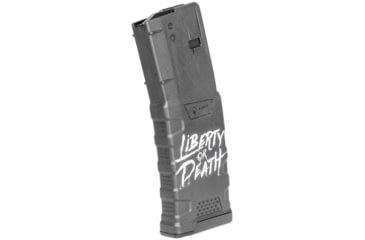 Image of Mission First Tactical Extreme Duty Rifle Magazine, AR15, 5.56x45mm/.223 Rem/.300 AAC, 30 Rounds, Liberty or Death, EXDPM556D-LD-30RD