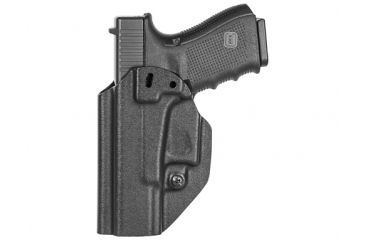 Image of Mission First Tactical Minimalist IWB Holster, Glock 19/23, Ambidextrous, Black, HGL19AIWBA-BL
