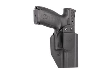 Image of Mission First Tactical IWB/OWB Holster, AIWB, CZ P-10 Compact, Ambidextrous, Black, HCZP10CAIWBA