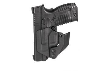 Image of Mission First Tactical IWB/OWB Holster, Springfield XDS, Ambidextrous, Black, H2SFXDSAIWBM