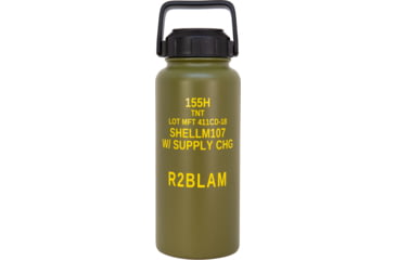 Image of Mission First Tactical M107 Howitzer Bottle, Green, 32oz, DM107-32