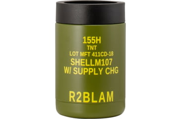 Image of Mission First Tactical M107 Howitzer Can Cooler, Green, 12oz, DM107-CAN