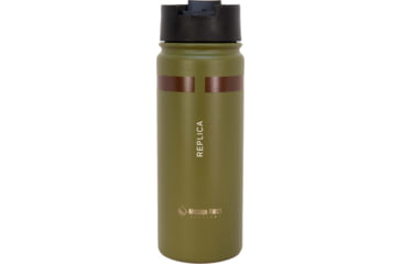 Image of Mission First Tactical M18 Nine Bang Flip-Top Bottle, Green, 16oz, DM9BG-16