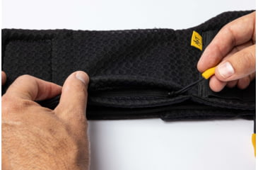 Image of Mission First Tactical MFT Belly Band Holster, Ambidextrous, Universal, One Size, Black, H6-BB-1