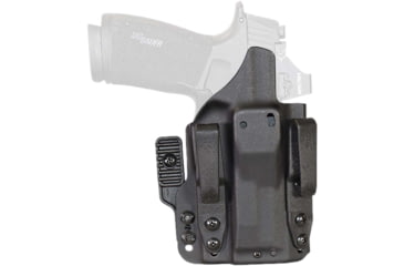 Image of Mission First Tactical Pro Series Polymer IWB Appendix Holster, Sig Sauer P365 X-MACRO, Ambidextrous, Black, H8SIG6