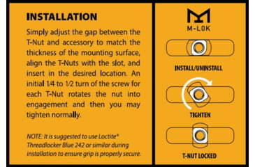 Image of Mission First Tactical React M-LOK Compact Vertical Grip, Black, RCG-MLOK-BL