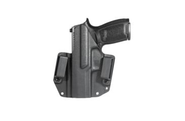 Image of Mission First Tactical Sig Sauer P320 Compact Size/Carry OWB Holster, Right Hand, Black, HSIG320COWB-BL
