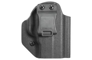 Image of Mission First Tactical Minimalist IWB Holster, Smith &amp; Wesson M&amp;P 40 Shield M2.0/ M&amp;P 9 Shield M2.0, Ambidextrous, Black, HSWSHS-LAIWBA-BL
