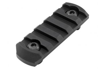 Image of Mission First Tactical Tekko Metal MLOK 2 3/8in - 5 Slot Rail, Black TMMLR5