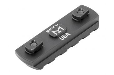 Image of Mission First Tactical Tekko Metal MLOK 2 3/8in - 5 Slot Rail, Black TMMLR5