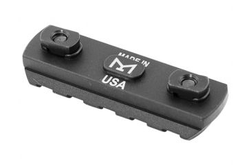 Image of Mission First Tactical Tekko Metal MLOK 2 3/8in - 5 Slot Rail, Black TMMLR5