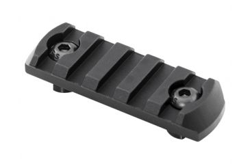 Image of Mission First Tactical Tekko Metal MLOK 2 3/8in - 5 Slot Rail, Black TMMLR5