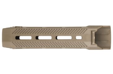 Image of Mission First Tactical Tekko Polymer AR15 Carbine 7in Drop In MLOK Rail System, Scorched Dark Earth, TP15MRS-SDE