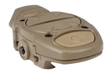 Image of Mission First Tactical TORCH Picatinny Mounted LED Weapon Light, IR/Red, 10 Lums, Waterproof, Scorched Dark Earth TBLIRSDE