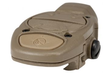 Image of Mission First Tactical TORCH Picatinny Mounted LED Weapon Light, IR/Red, 10 Lums, Waterproof, Scorched Dark Earth TBLIRSDE