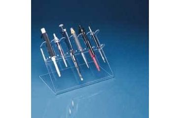 Image of Mitchell Plastics Multipurpose Pipettor Stands, Mitchell Plastics PH-2000 2-Place Pipettor Stands