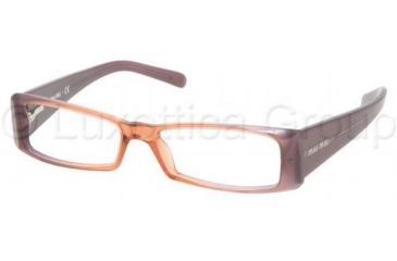 Image of Miu Miu MU09GV SV Prescription Eyeglasses Blueberry Frame / 52 mm Prescription Lenses, ZWA1O1-5215, Select Frame Color / Lens Diameter Blueberry Frame / 52 mm Prescription Lenses
