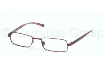 Image of Miu Miu Eyeglasses with No Line Progressive Rx Prescription Lenses MU59CV 8AZ1O1-5118 - Wine 