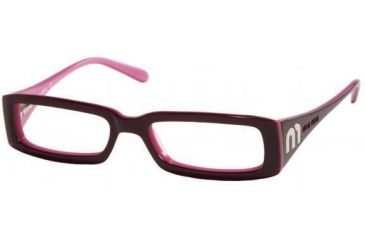 Image of Miu Miu Eyeglasses with No Line Progressive Rx Prescription Lenses MU05EV