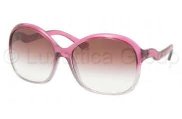 Image of Miu Miu MU 06LS Sunglasses Styles Violet/Gray Frame / Violet Gradient Lenses, EF82I1-5916