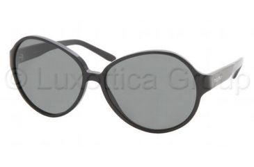 Image of Miu Miu MU 16IS Sunglasses w/ Gloss Black Frame / Gray Lenses, 1AB1A1-5914