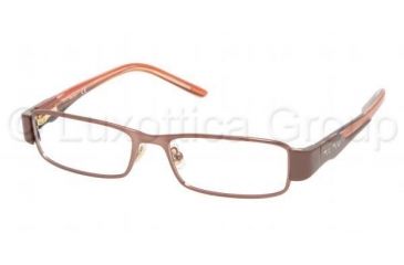 Image of Miu Miu MU 51GV Eyeglasses, Brown Gradient Frame w/NonRx 49 mm Diameter Lenses, ZWU1O1 4916