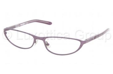 Image of Miu Miu MU 52GV Eyeglasses Styles - Metallic Amethyst Frame w/Non-Rx 54 mm Diameter Lenses, ZVV1O1-5417