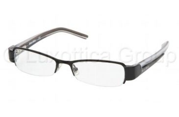 Image of Miu Miu MU56GV Progressive Eyeglasses Gloss Black Frame / 52 mm Prescription Lenses, 7AX1O1-5216